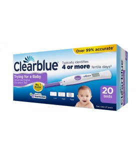 20 x Clearblue Advanced skaitmeninis ovuliacijos testas