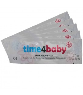time4baby ovuliacijos testas (jautrumas 10mIU/ml), N1