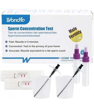Vyrų vaisingumo testas Wondfo (2 testų pakuotė)