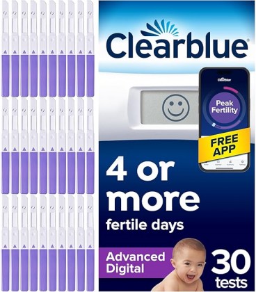 30 x Clearblue Advanced skaitmeninis ovuliacijos testas