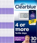 30 x Clearblue Advanced skaitmeninis ovuliacijos testas