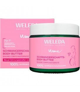 WELEDA Bio Mama kūno sviestas nėščiosioms 150ml