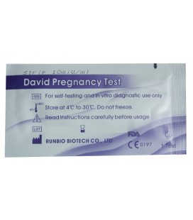 DAVID nėštumo testas - juostelė (ypatingai jautrus - 10 mIU), N1
