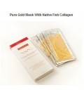 Gryno aukso kaukė su natūraliu INVENTIA® žuvų kolagenu, 3 kaukės
