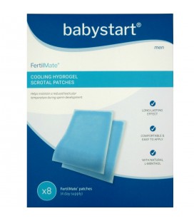 Babystart ®  FertilMate ™  kapšelio vėsinimo pleistras (vyrams), N8